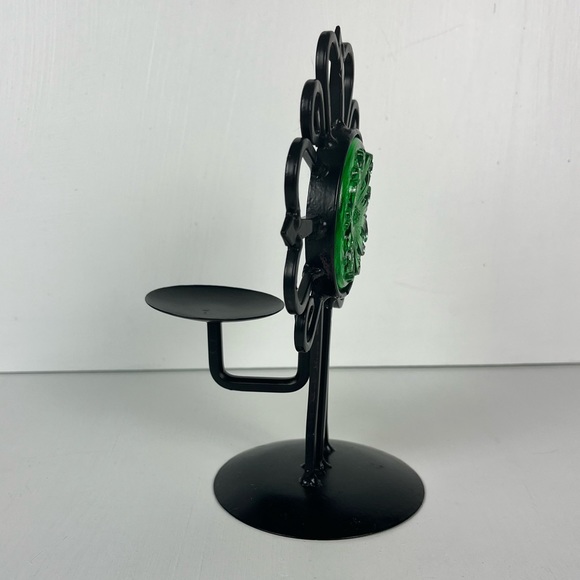 Metal and Glass Candle Holder - Picture 7 of 16